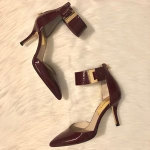 Maroon heels